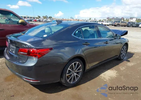 2015 Acura Tlx V6 Tech z USA, uszkodzony, nr VIN 19UUB2F52FA022497
